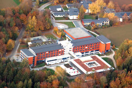 Die heutige Kreisklinik Trostberg