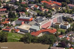 Das Klinikum in seiner heutige (2011) Gr&ouml;&szlig;e