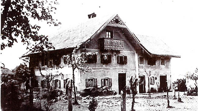 	Das erste Krankenhaus in Brodhausen, 1883 erbaut.