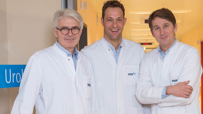 von links: Dr. Josef Schuhbeck, Dr. Patrick Weidlich und Prof. Dirk Zaak