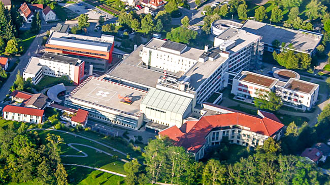 Das Klinikum Traunstein heute