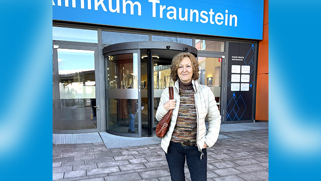  BU Bild 2: Cornelia O. zum Gespr�ch in Traunstein.
