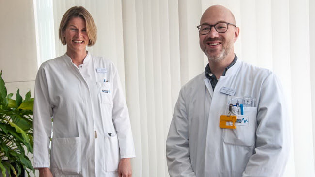 Dr. Marianne Gerusel-Bleck und Dr. Tobias Lewens 